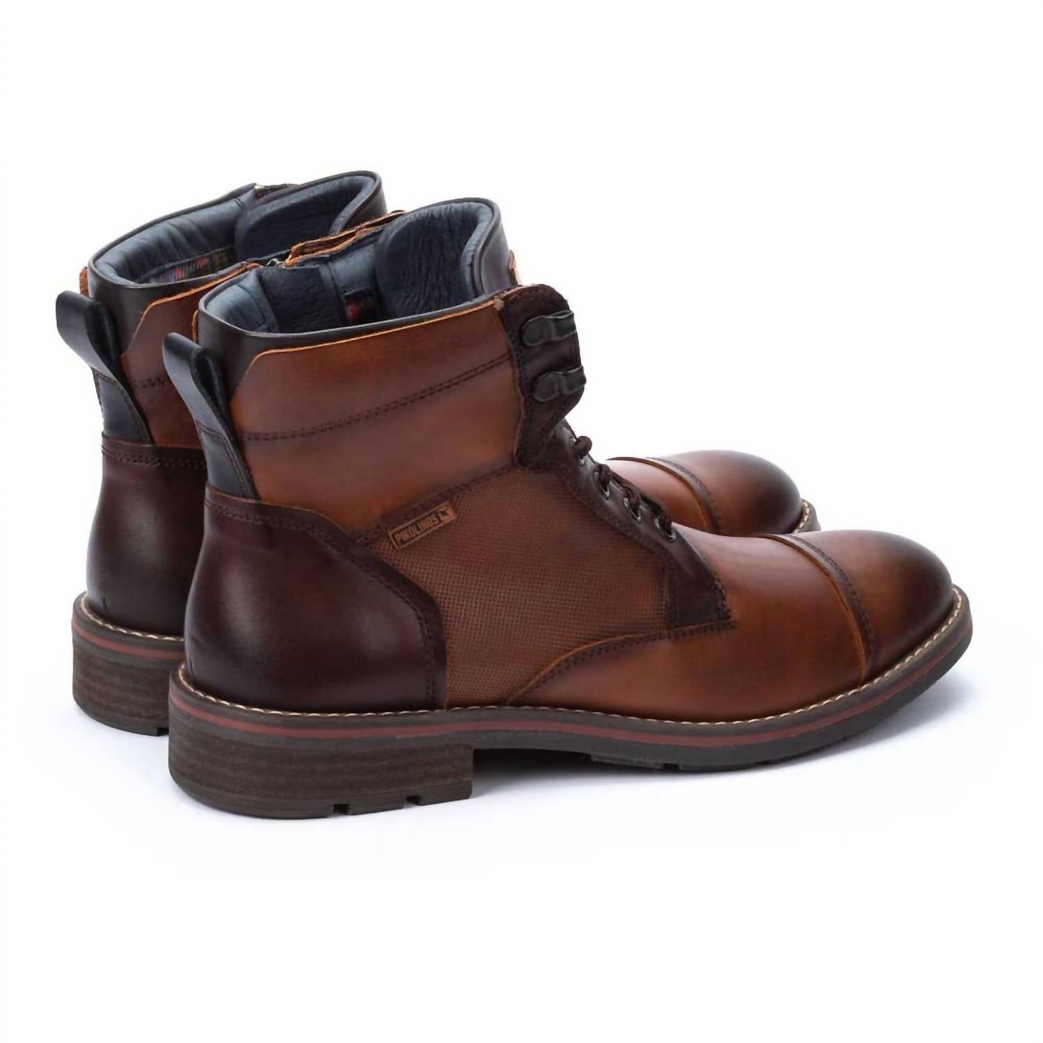 PIKOLINOS Men's York Lace-up Boots in cuero - men's boots - alternate view
