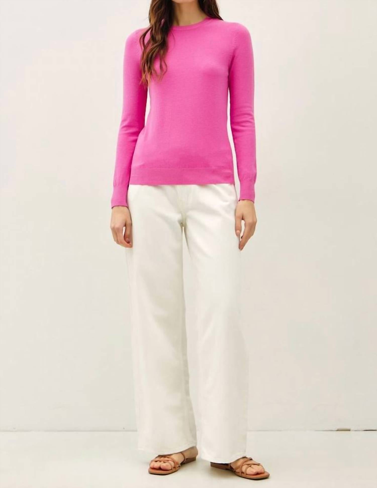 be cool Eva Top in pink - women's long sleeve top