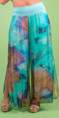 Gigi Moda - Jasmin Tempesta Slit Wide Leg Pant
