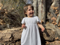 VIGNETTE Kid's Emery Dress in ivory - kids' dress - alternate view