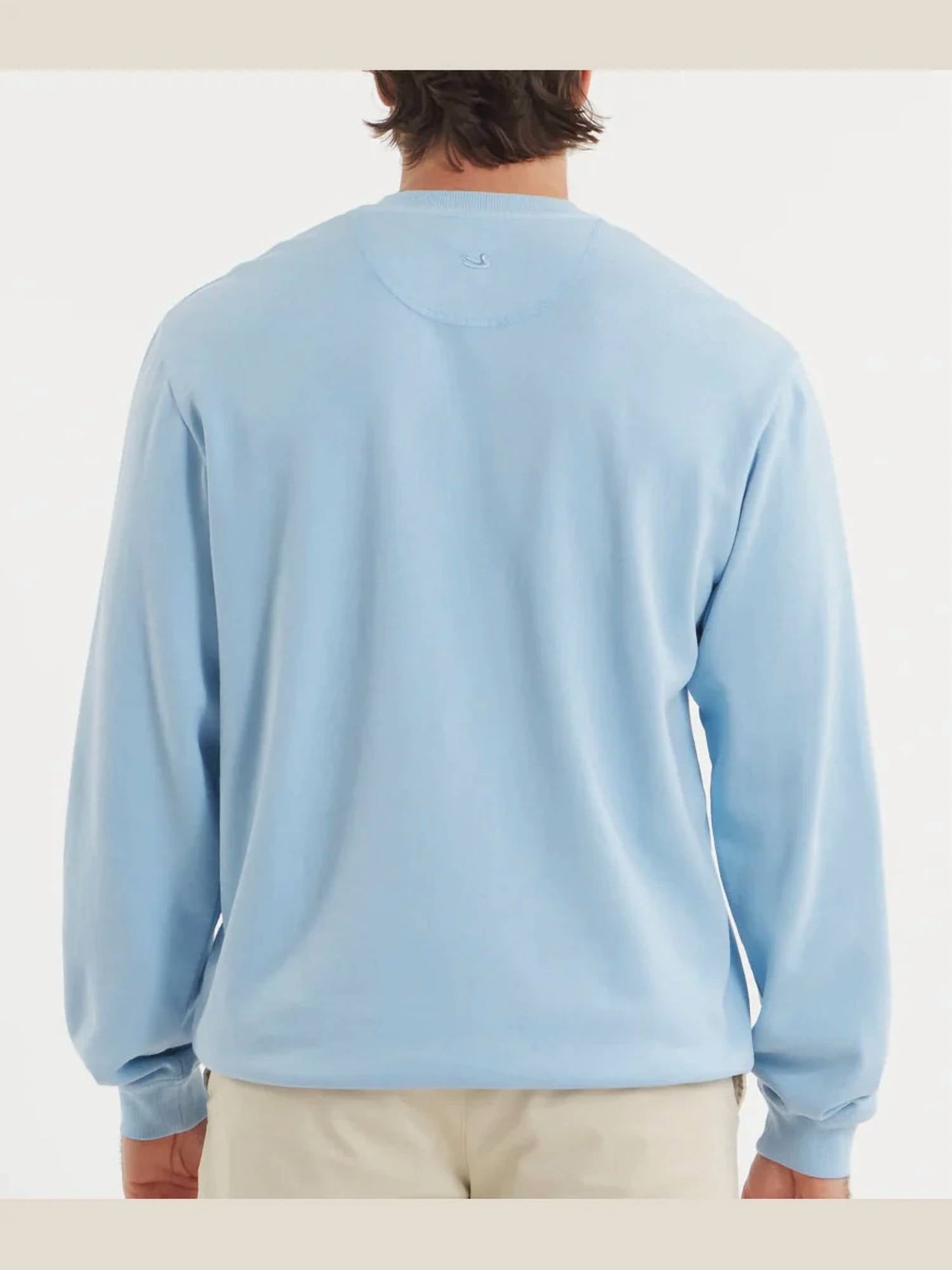 Southern Marsh - Unisex American Flag Seawash Sweatshirt