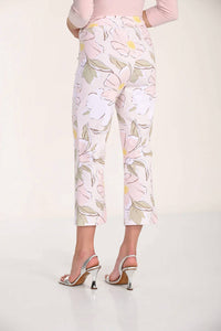 Frank Lyman - Fina Floral Print Cropped Trousers