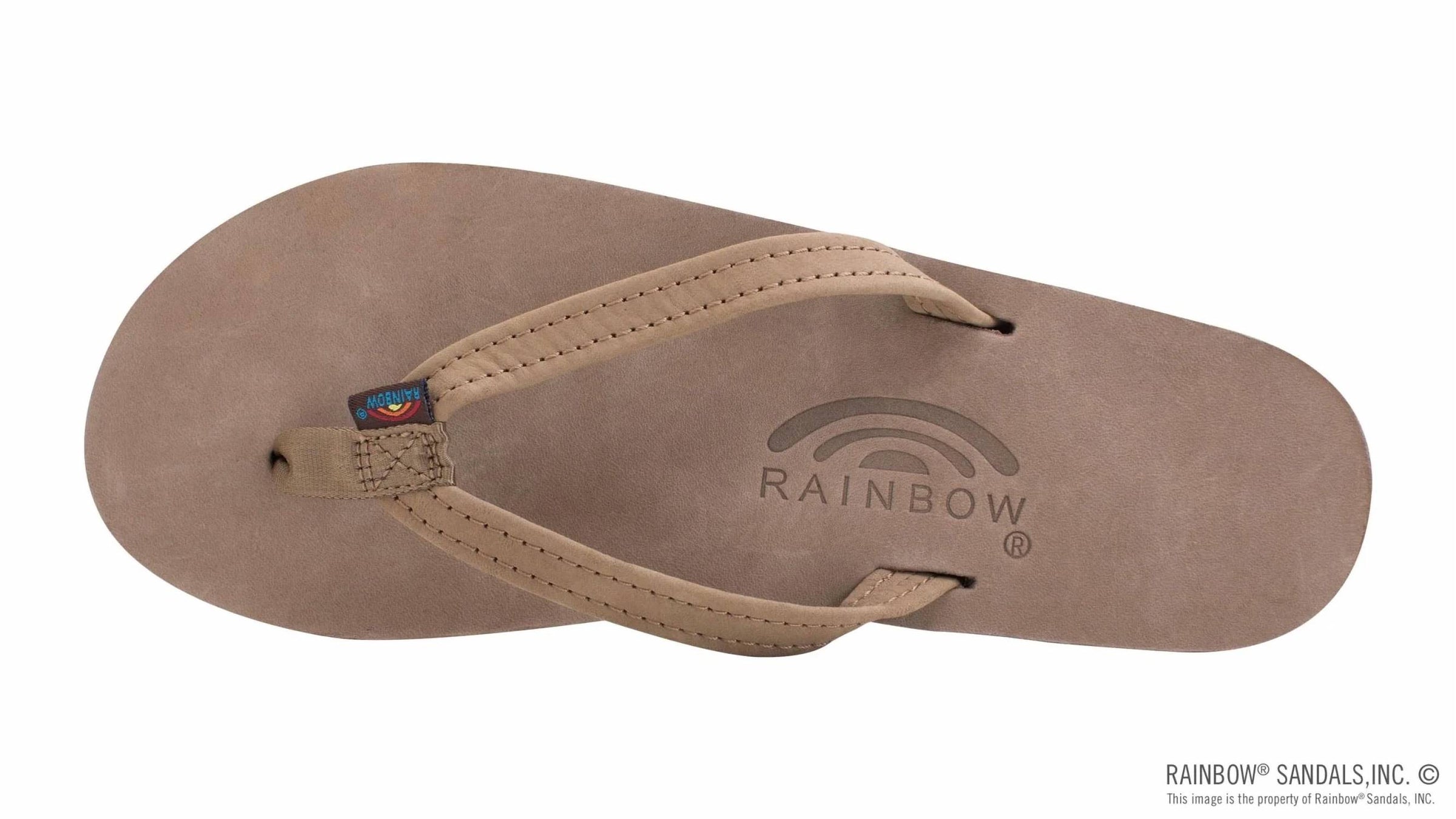 Rainbow Sandals - Women's Narrow Strap Leather Sandal