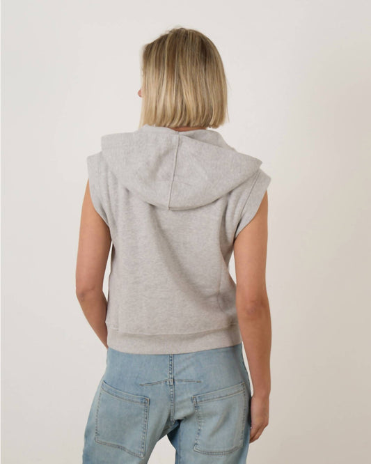 Weekend Max Mara - Pank Fleece Knit Zip Hoodie Vest