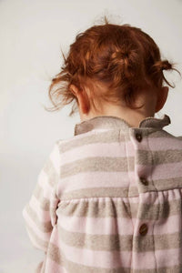 Cozmo - Girl's Wide Stripes Baby Dress