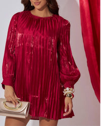 Entro - Stella Metallic Mini Dress