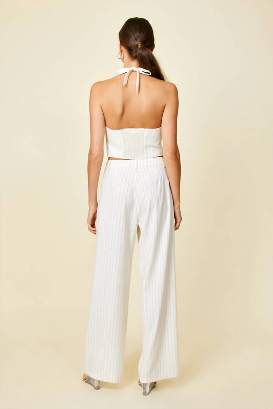 Line And Dot - Jane Pinstripe Pant
