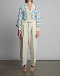 Eleven Six - Peruvian Cotton Chevron Cardigan