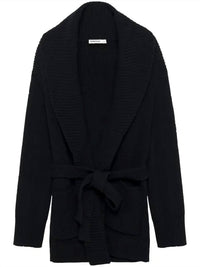 SIMKHAI Romani Cardigan in black - women's cardigan - alternate view