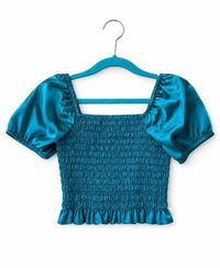 Cheryl Creations - Women's Amber Smocked Ruffle Top