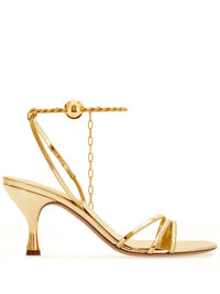 Salvatore Ferragamo Women's Denise Ankle Chain Sandal in gold - women's sandal