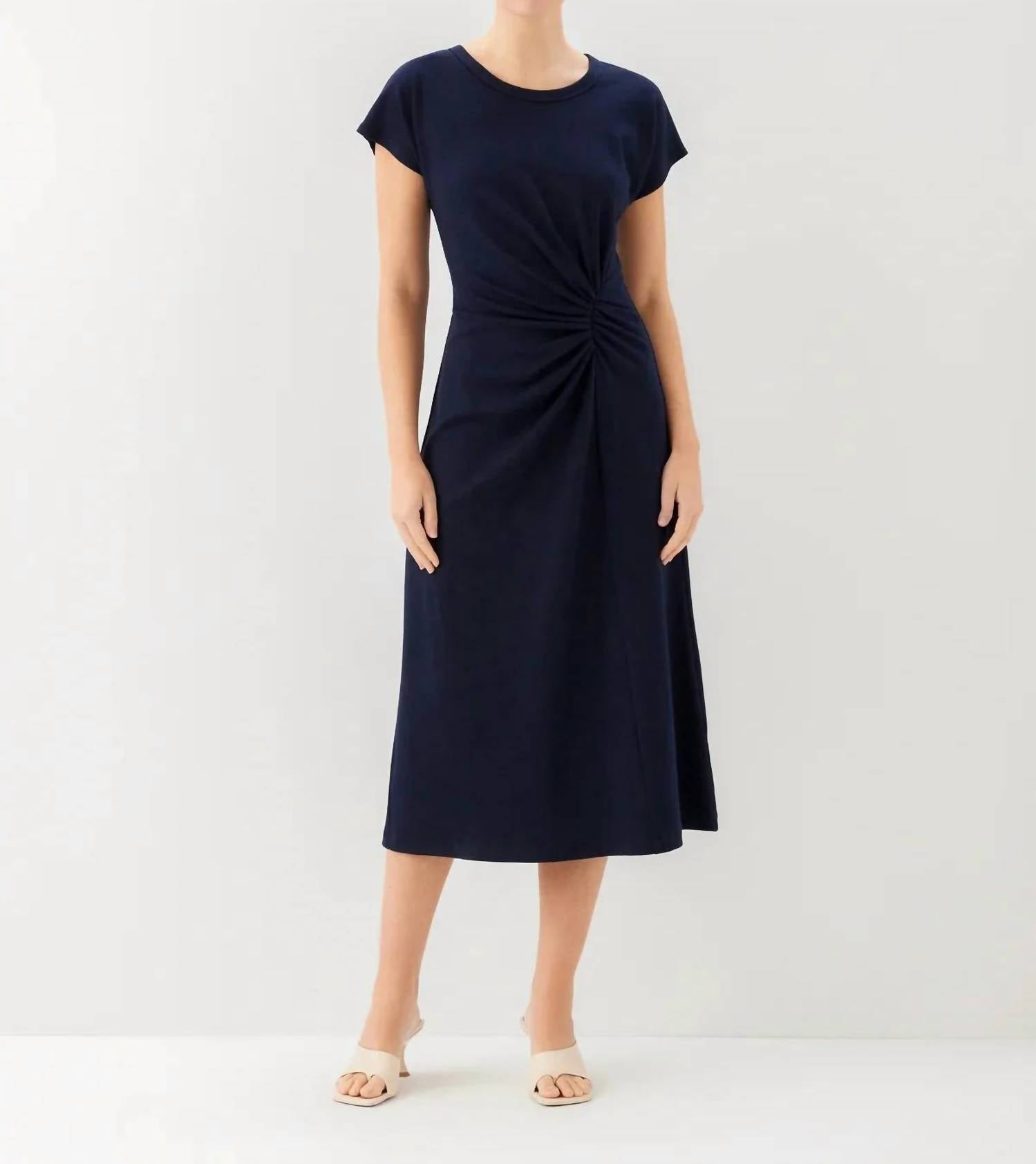 Fifteen Twenty - Aveline Side Twist Midi Dress
