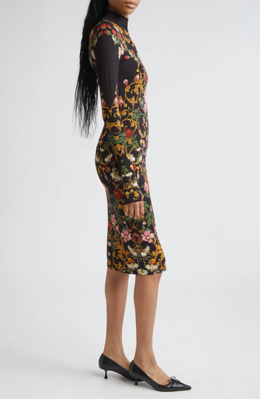 Alice + Olivia - Delora Midi Dress