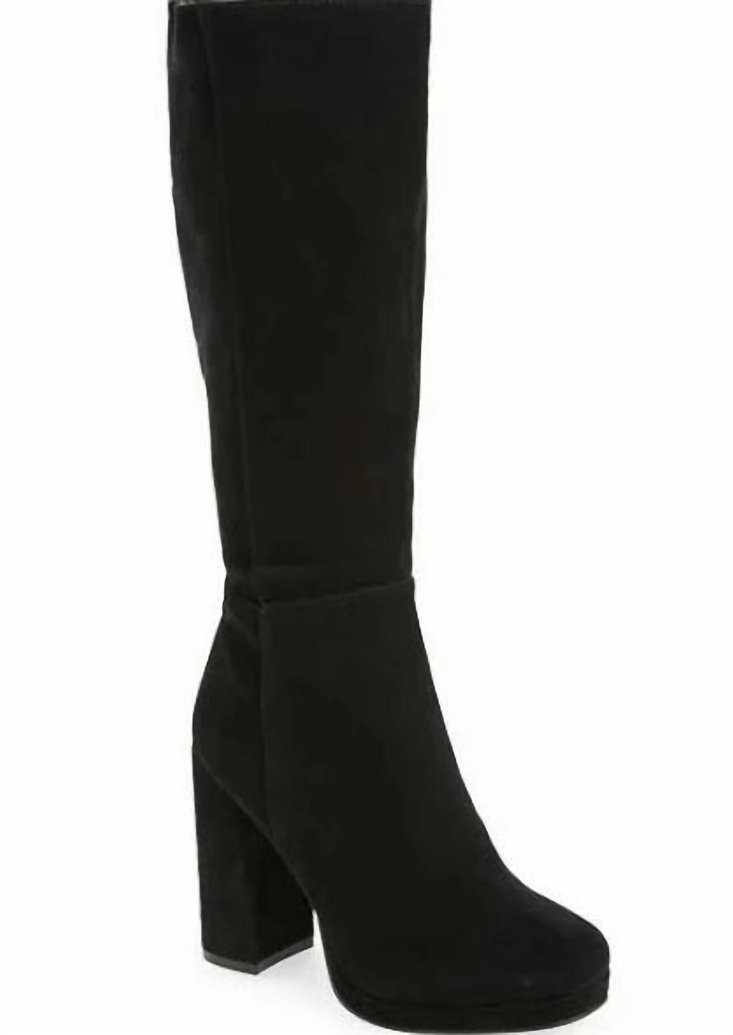 STEVE MADDEN Women's Ninny Knee-high Boots in black - women's shoe