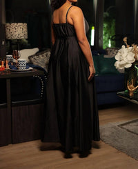 I Too - Satin Maxi Dress