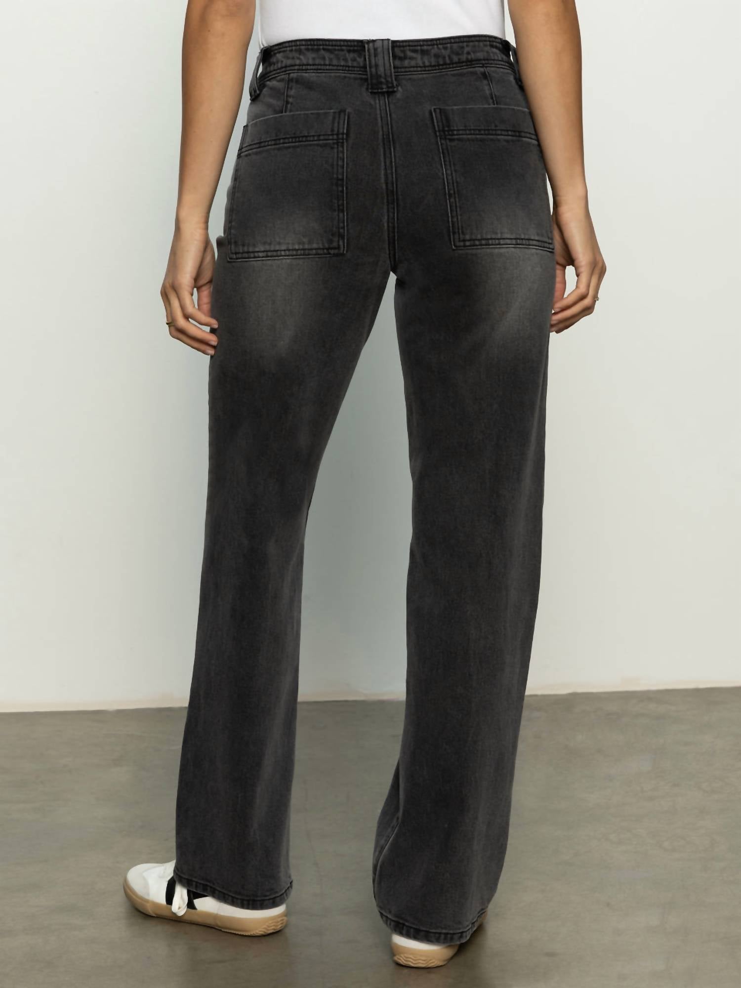 Sanctuary - Luna Cuffed Standard Rise Jeans