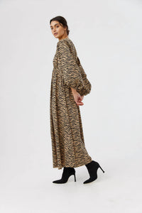 Me369 - Women's Poala Puff Sleeve Dress