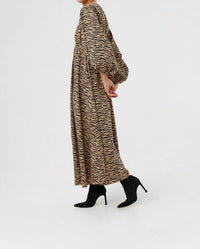 Me369 - Women's Poala Puff Sleeve Dress