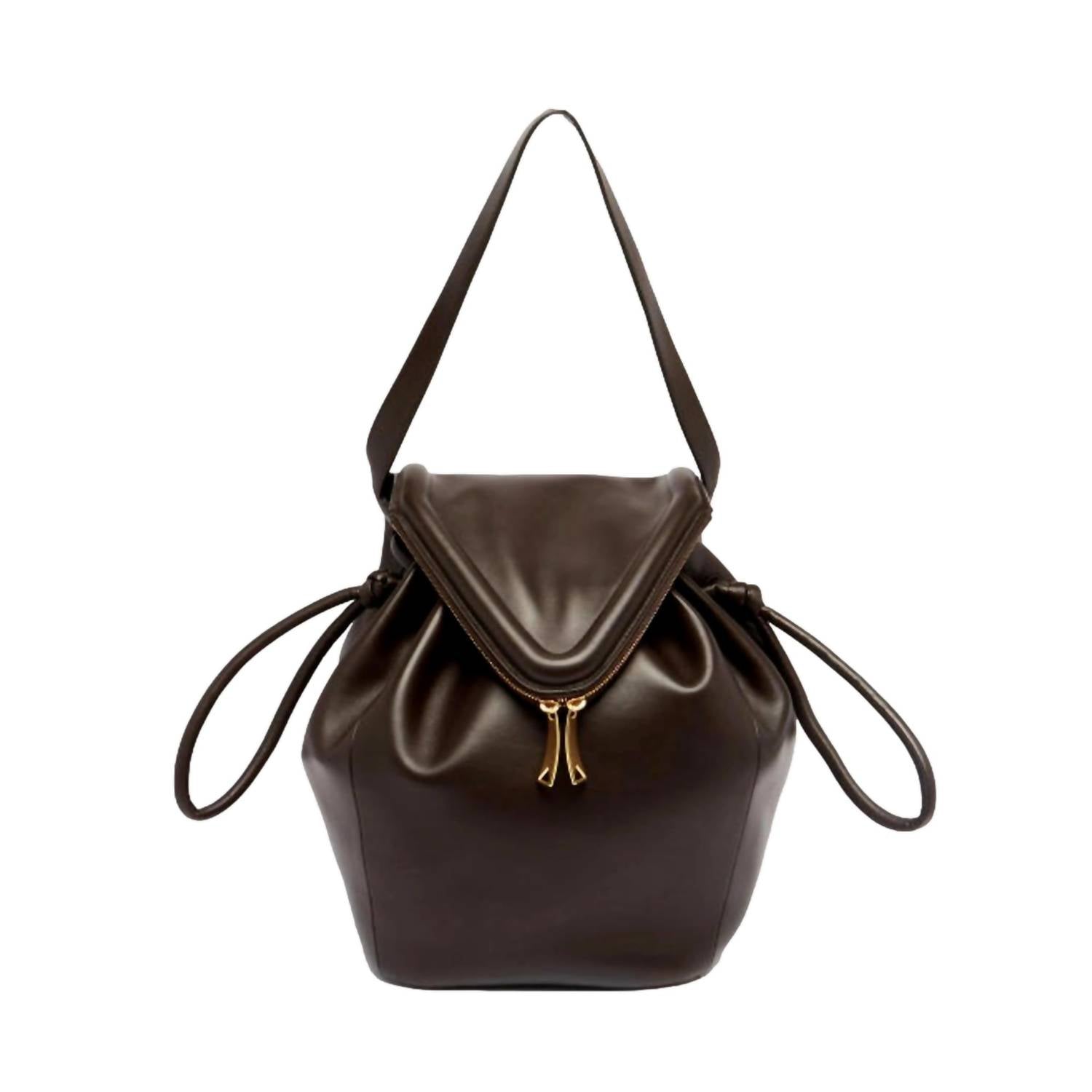 Bottega Veneta - Women's Beak Large Calfskin Shoulder Bag