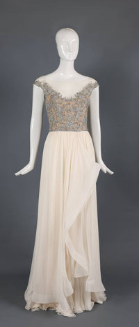Reem Acra - Women’s Formal Gown With Embellished Bodice
