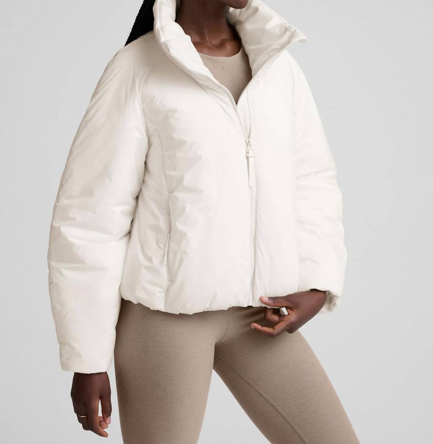 Beyond Yoga - Warm Up Puffer Jacket