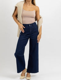 Mittoshop - Wide Leg Denim Jean