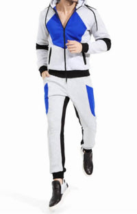 The Athletic Side Of Us - The Builder Set – Organic Cotton Zip Hoodie & Tapered Sweatpants