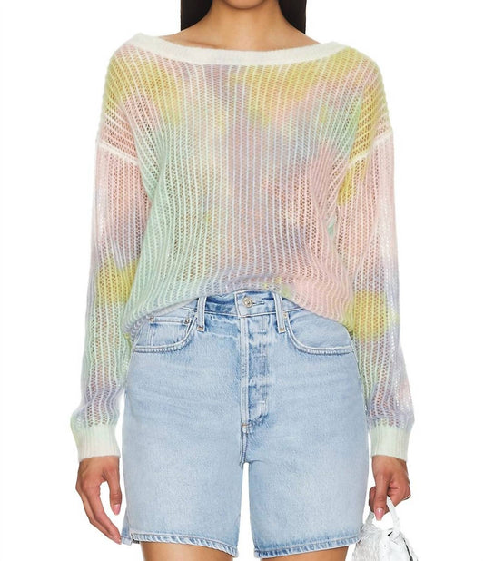 27 Miles Malibu - Gwen Tie-dye Cashmere Blend Sweater