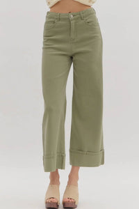 Entro - Women's Chandi Cuffed Ankle Pants