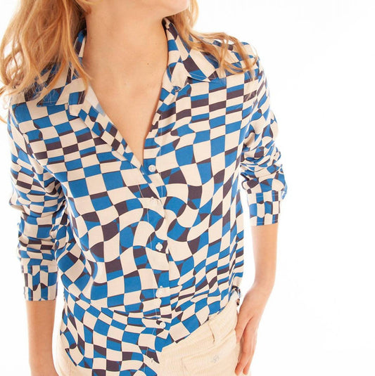 Vilagallo - GABY PRINT BLOUSE