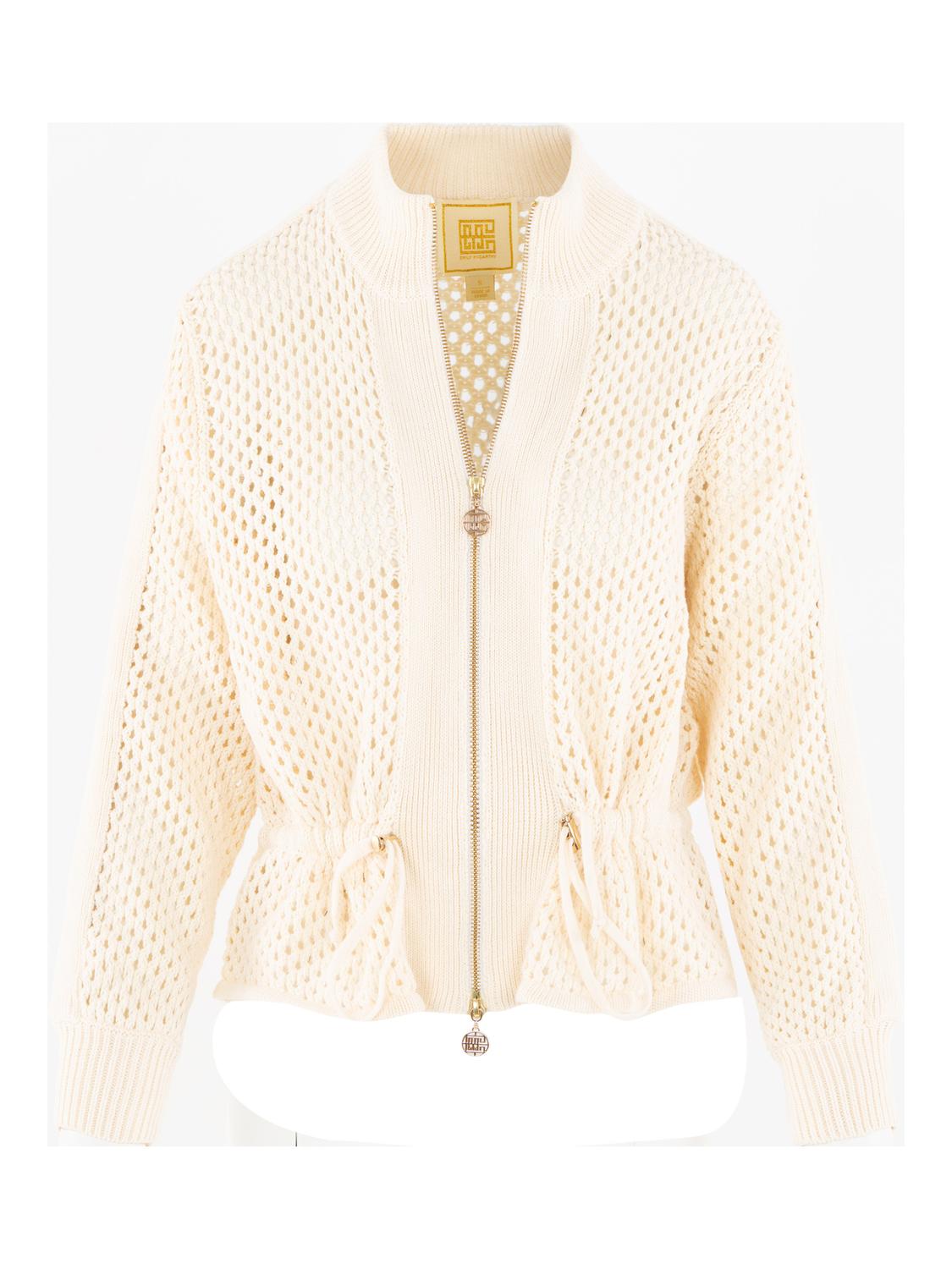 Emily McCarthy Bailey Bomber Jacket in white - women's jacket - view 5