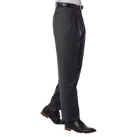 Ballin - Manchester Sharkskin Pleated Super 120s Worsted Wool Comfort Eze Trouser