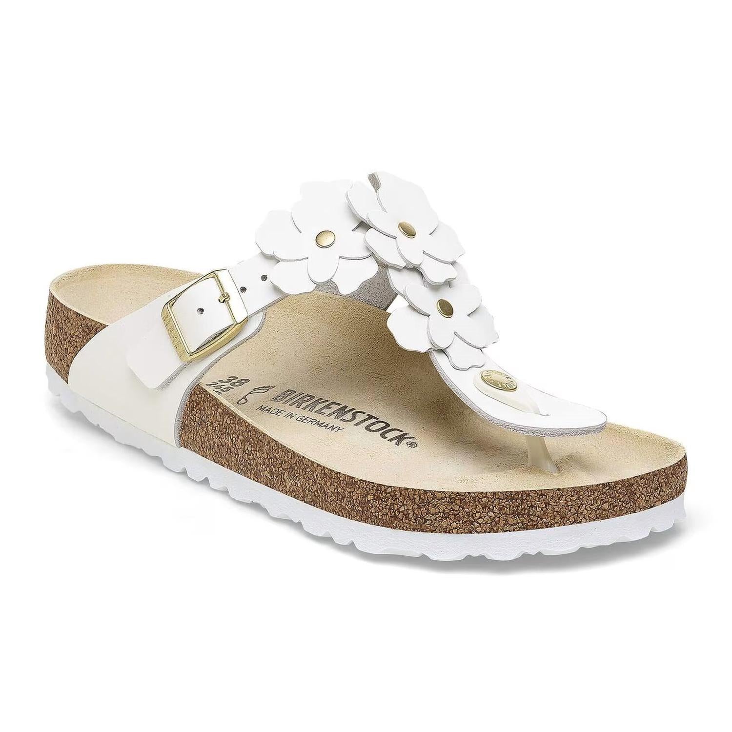 Birkenstock - Women's Gizeh Flowers Sandals