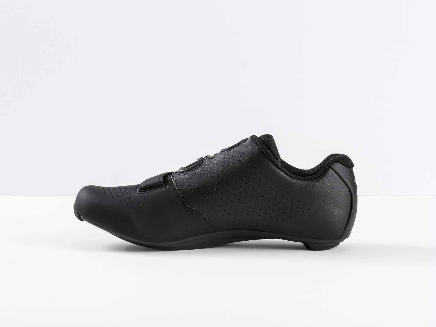 Bontrager Men's Velocis Road Shoe in black - men's shoe - detail view