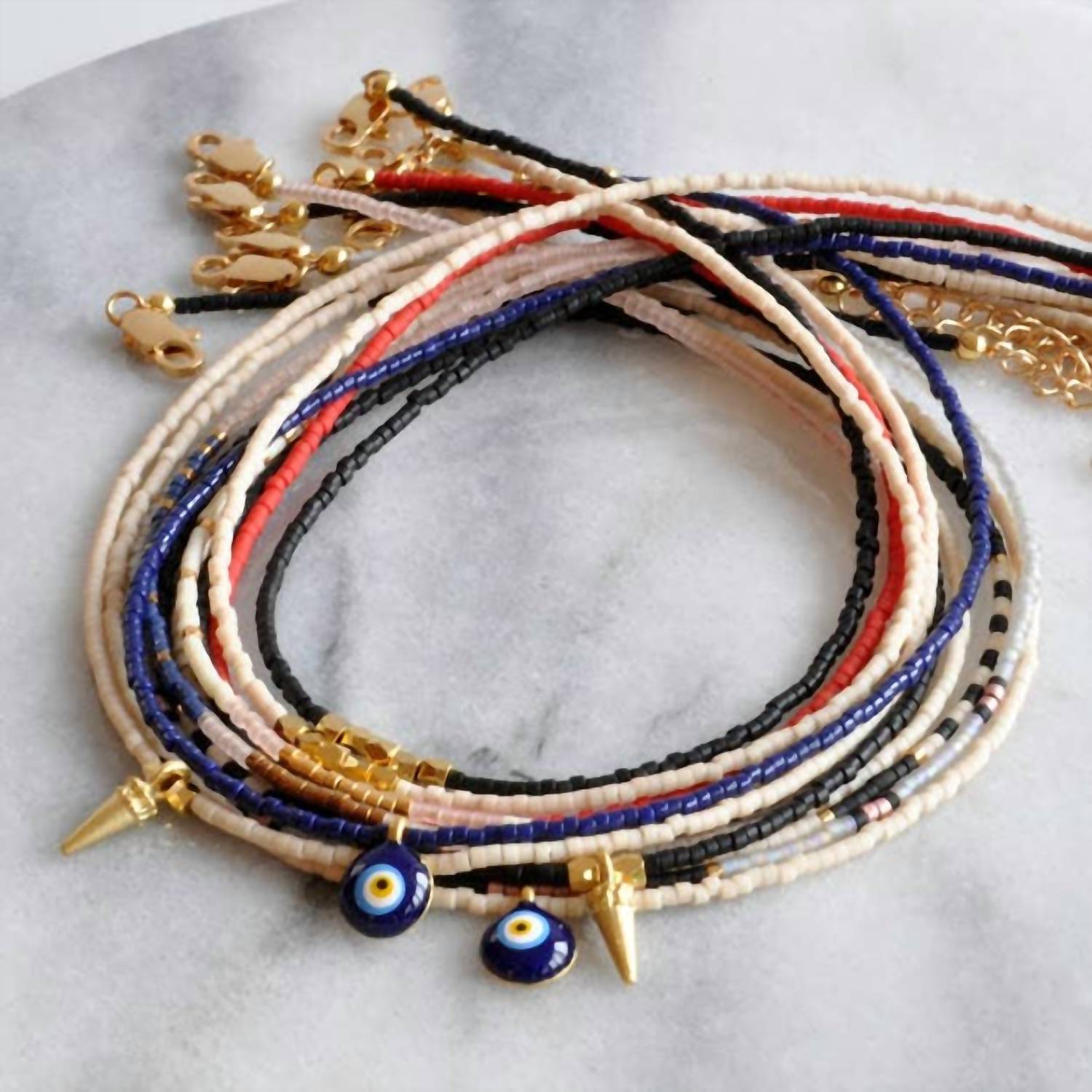 Libby & Smee - Women's Beaded Choker Necklaces