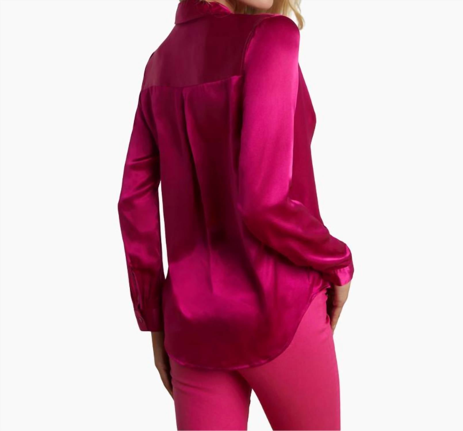 L'Agence - Tyler Silk Blouse