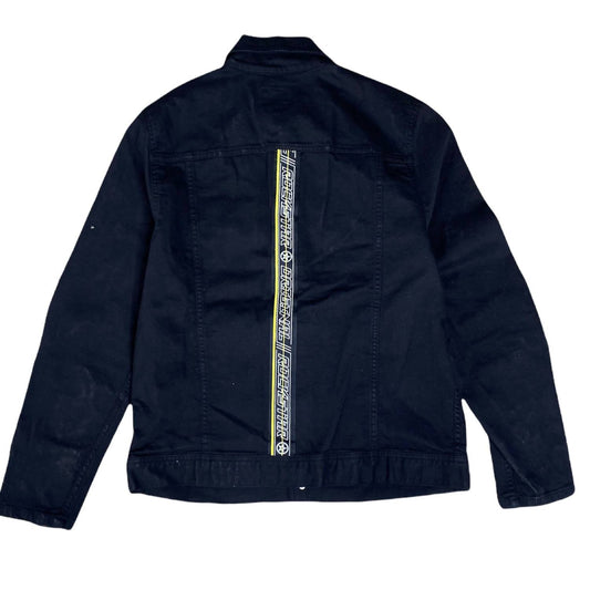 Rockstar Original - Men's Button Up Distressed Jean Jacket