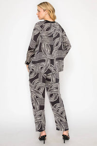 Joh - Johnna Woven Print Pants