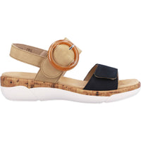 Remonte - Women's Jocelyn 53 Nubuck Leather Wedge Sandal
