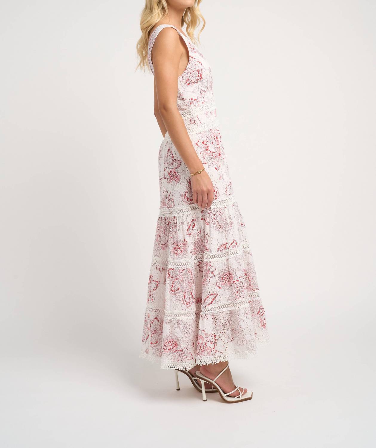 Guadalupe Design - Naina V-neck Long Dress