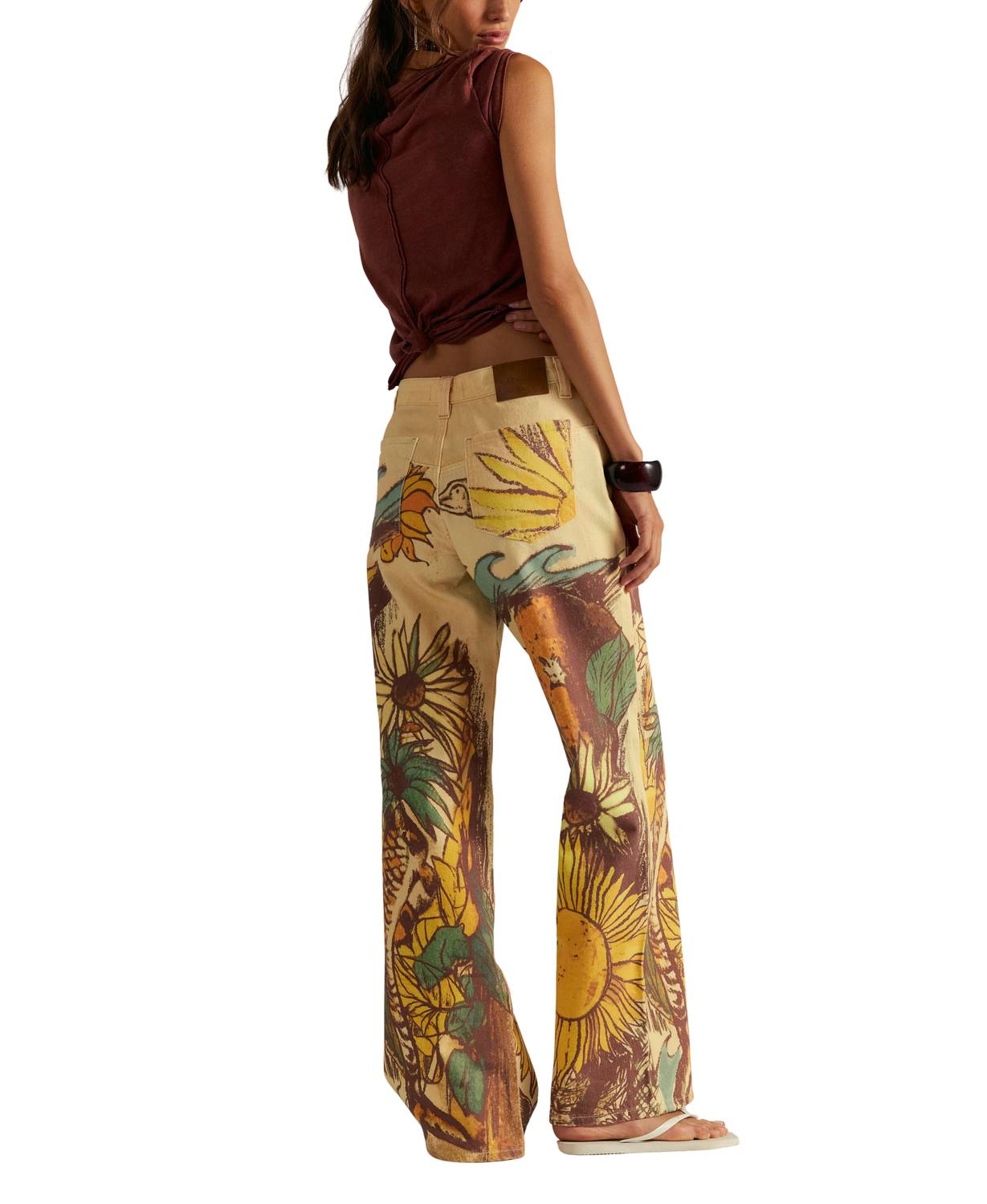 Free People - Women's Tinsley Printed Jeans