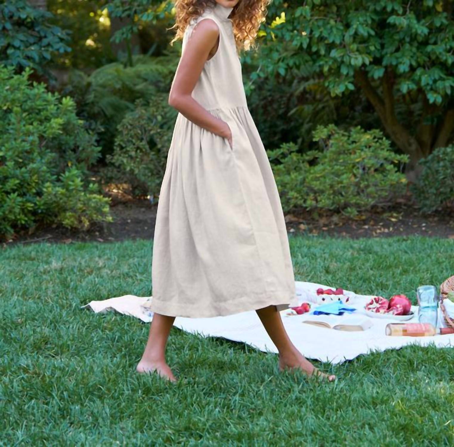 Frank & Eileen - Daphne Popover Sleeveless Shirtdress