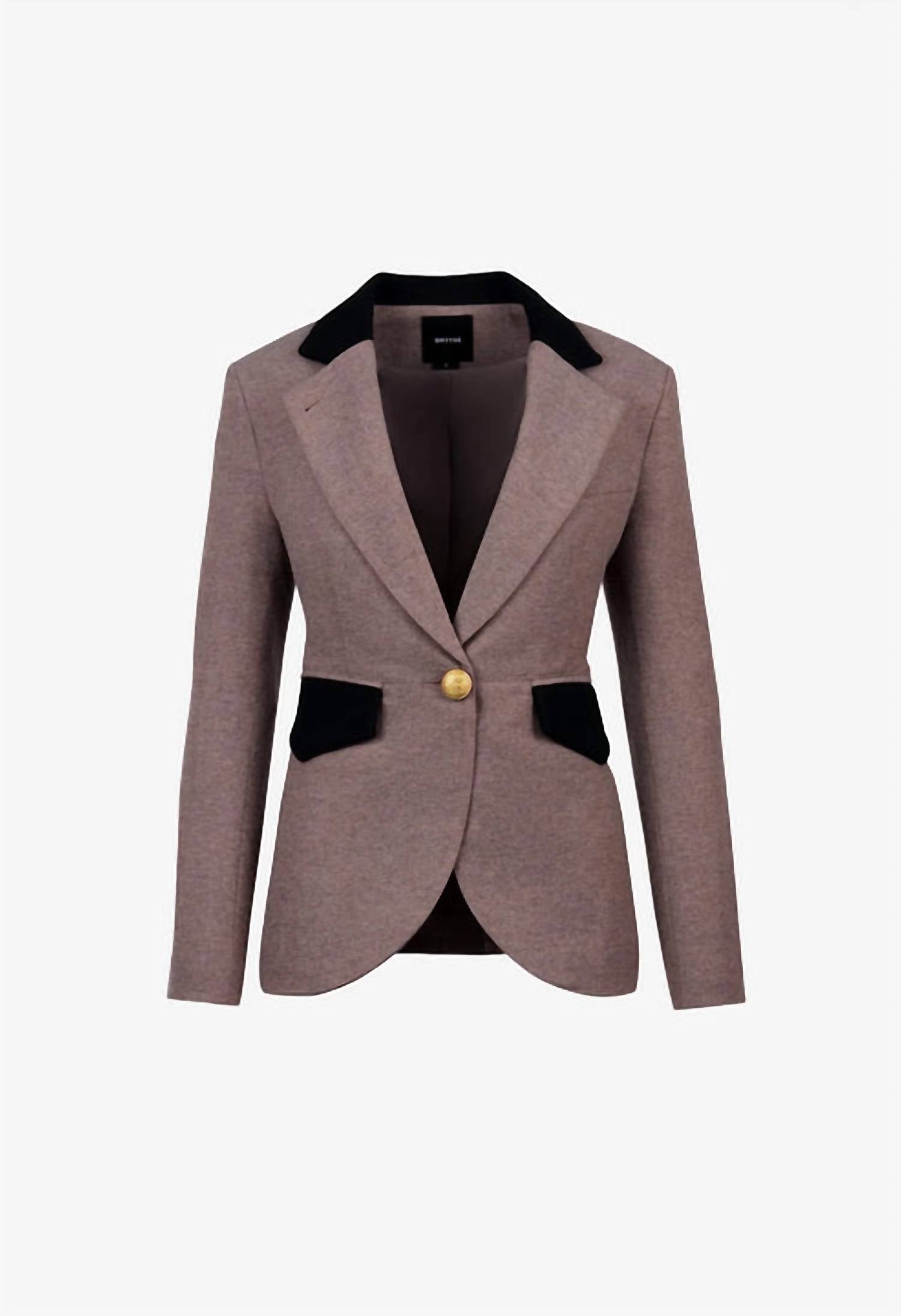 Smythe - Blocked Seamed Blazer