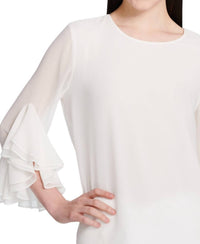 Calvin Klein - Ruffled Sleeve Top