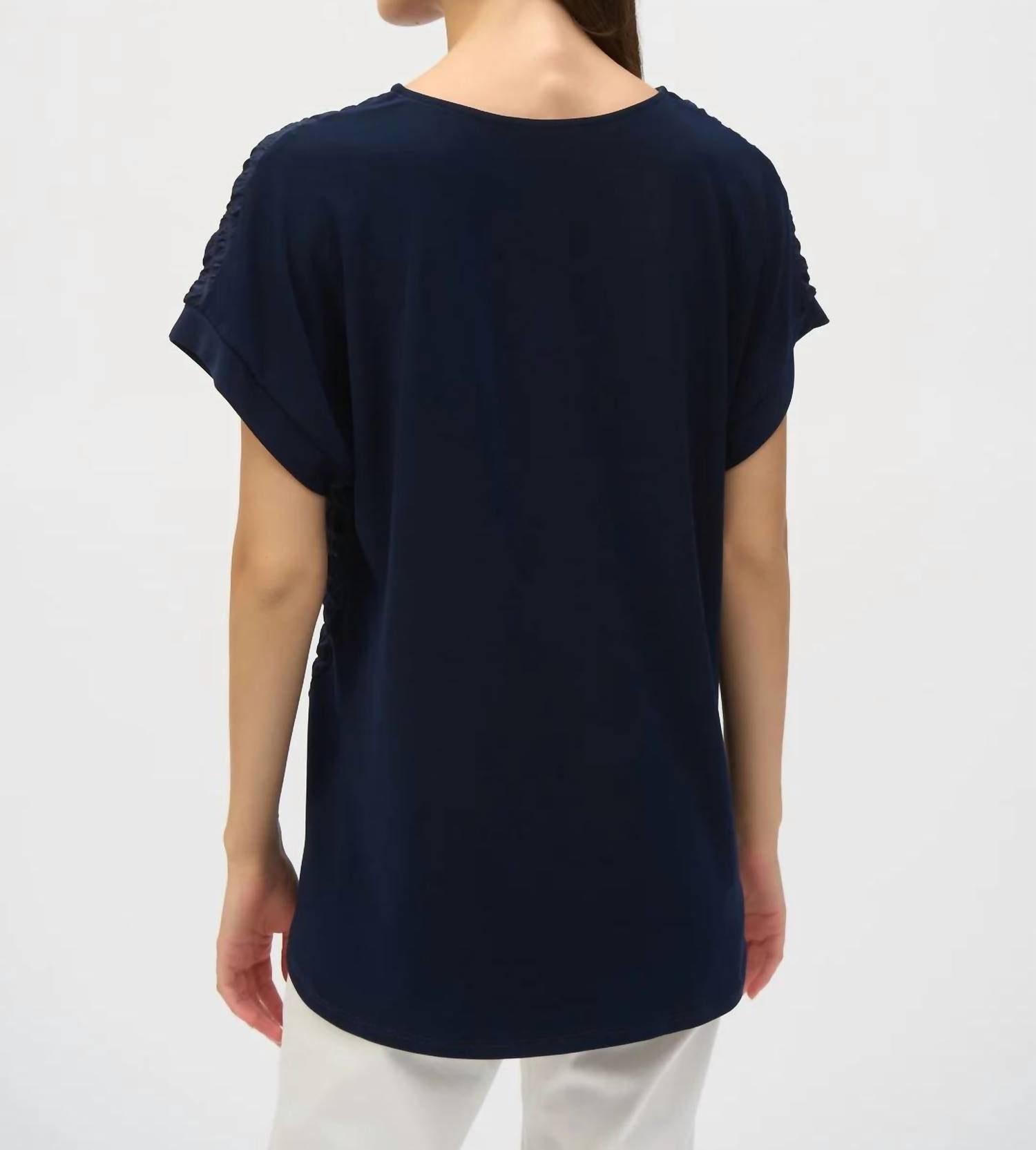 Joseph Ribkoff - Casual Crew Neck Pullover