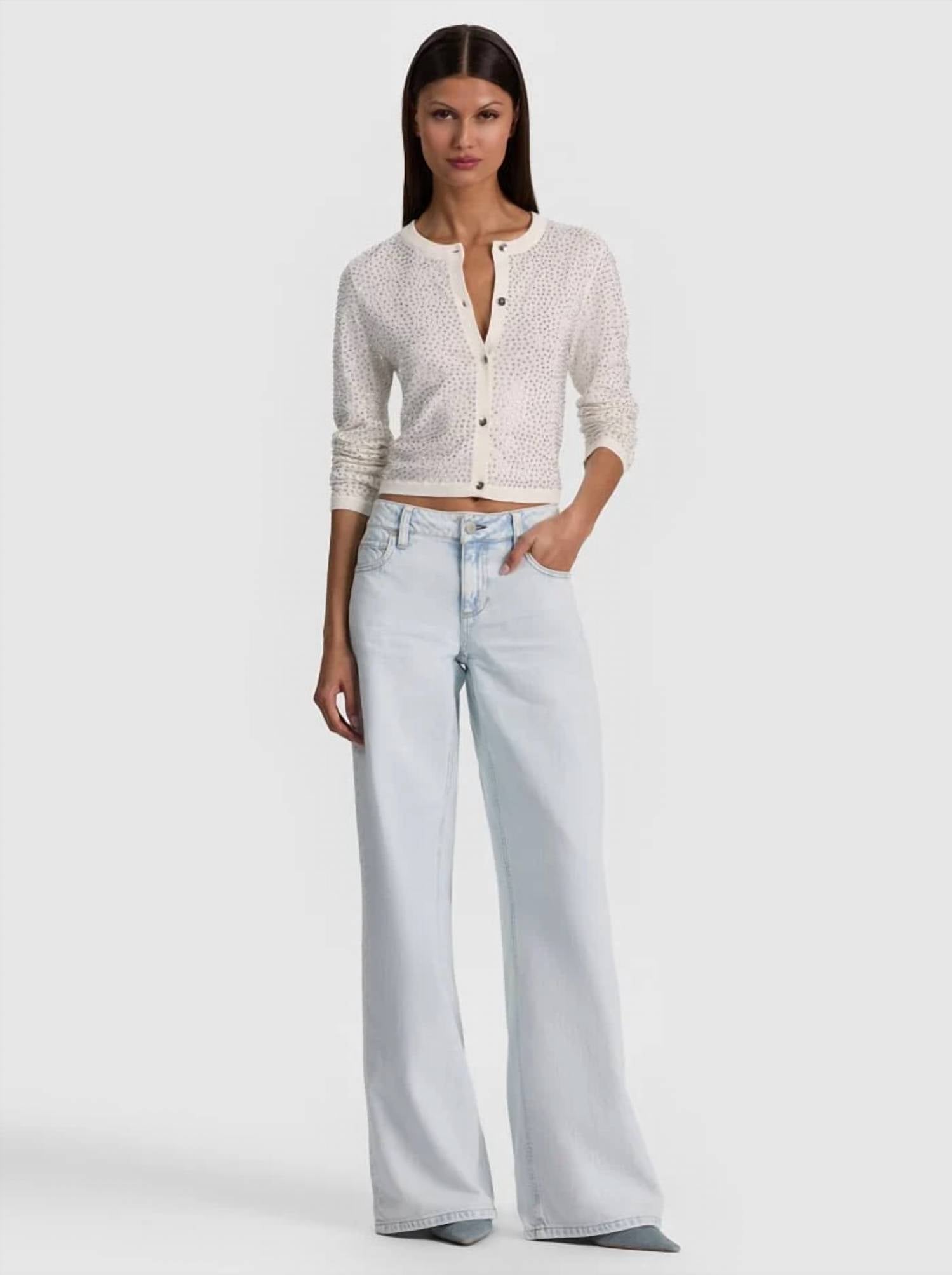 Alice + Olivia - Carson Embellished Cardigan