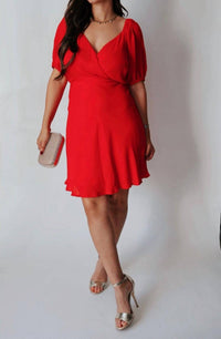 Gilli - A Demure Holiday Mini Dress