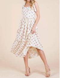 Geegee - Strawberry Fields Midi Sundress