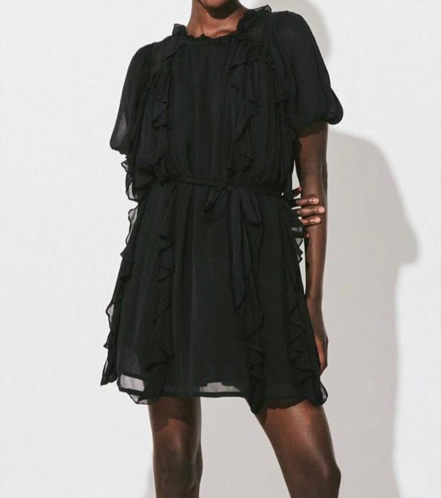 Cleobella - Wallis Solid Chiffon Mini Dress
