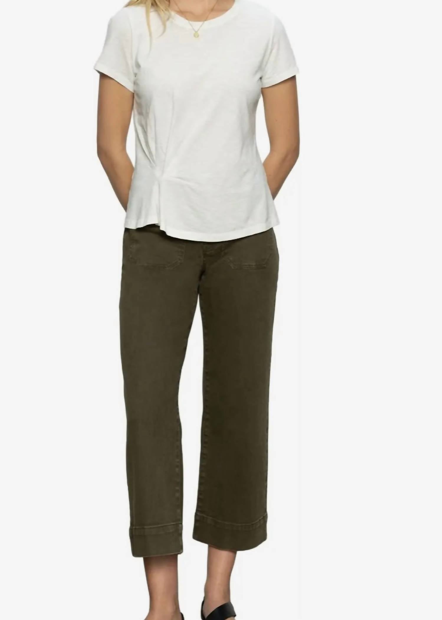 Sanctuary - Twist Front Crew Neck Tee